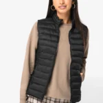 Ecologische lichte bodywarmer voor dames