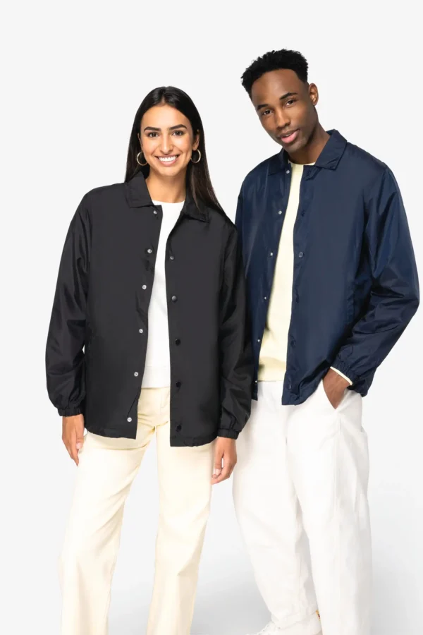 Ecologische uniseks windbreaker