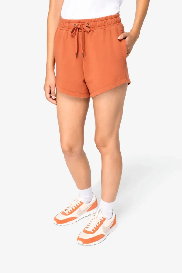 Ecologisch damesshort French Terry