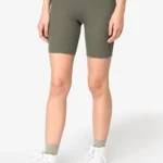 Ecologische geribde damesshort
