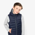 Bodywarmer met capuchon kids