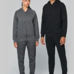 Unisex sweatvest met capuchon