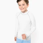 Technisch kinder-T-shirt met lange mouwen en anti-UV-bescherming