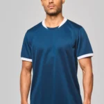 Rugbyshirt met korte mouwen uniseks