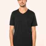 Supima® heren-T-shirt V-hals korte mouwen