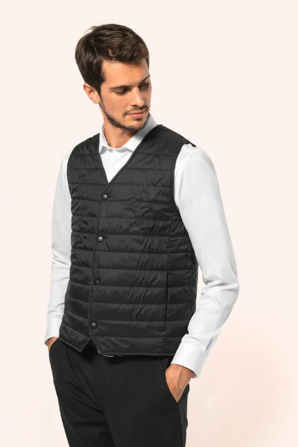 Lichte bodywarmer voor heren