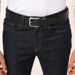 Vintage lederen herenriem