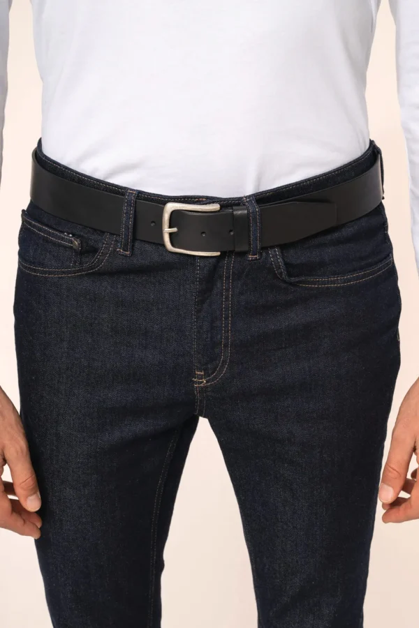 Vintage lederen herenriem