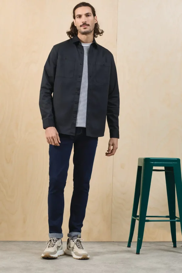 Uniseks horeca-overhemd