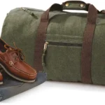 Vintage canvas weekendtas