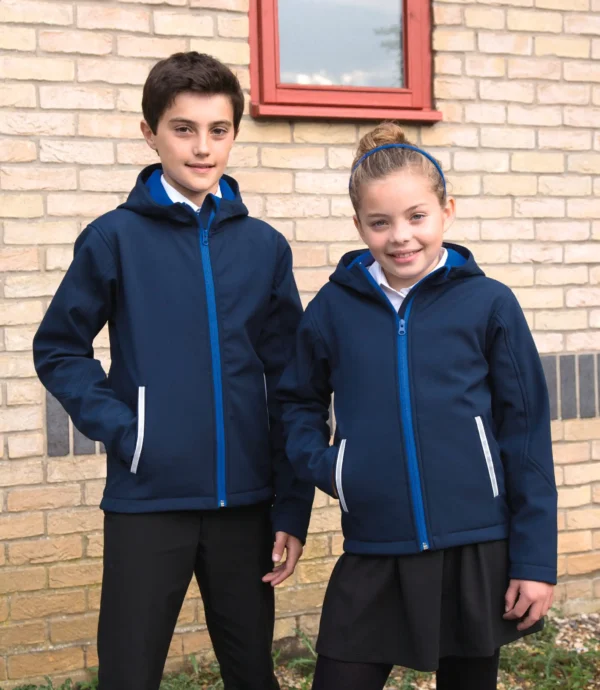 Kids Tx Performance Softshell met capuchon