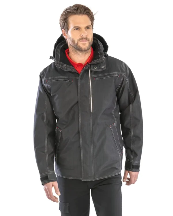 Denim texture rugged jack