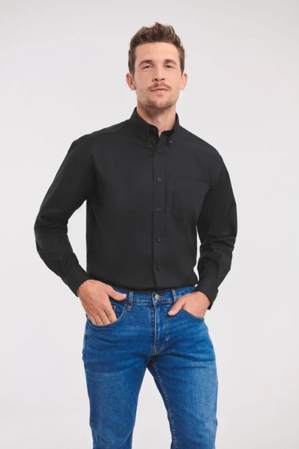 Mens' Long Sleeve Easy Care Oxford Shirt