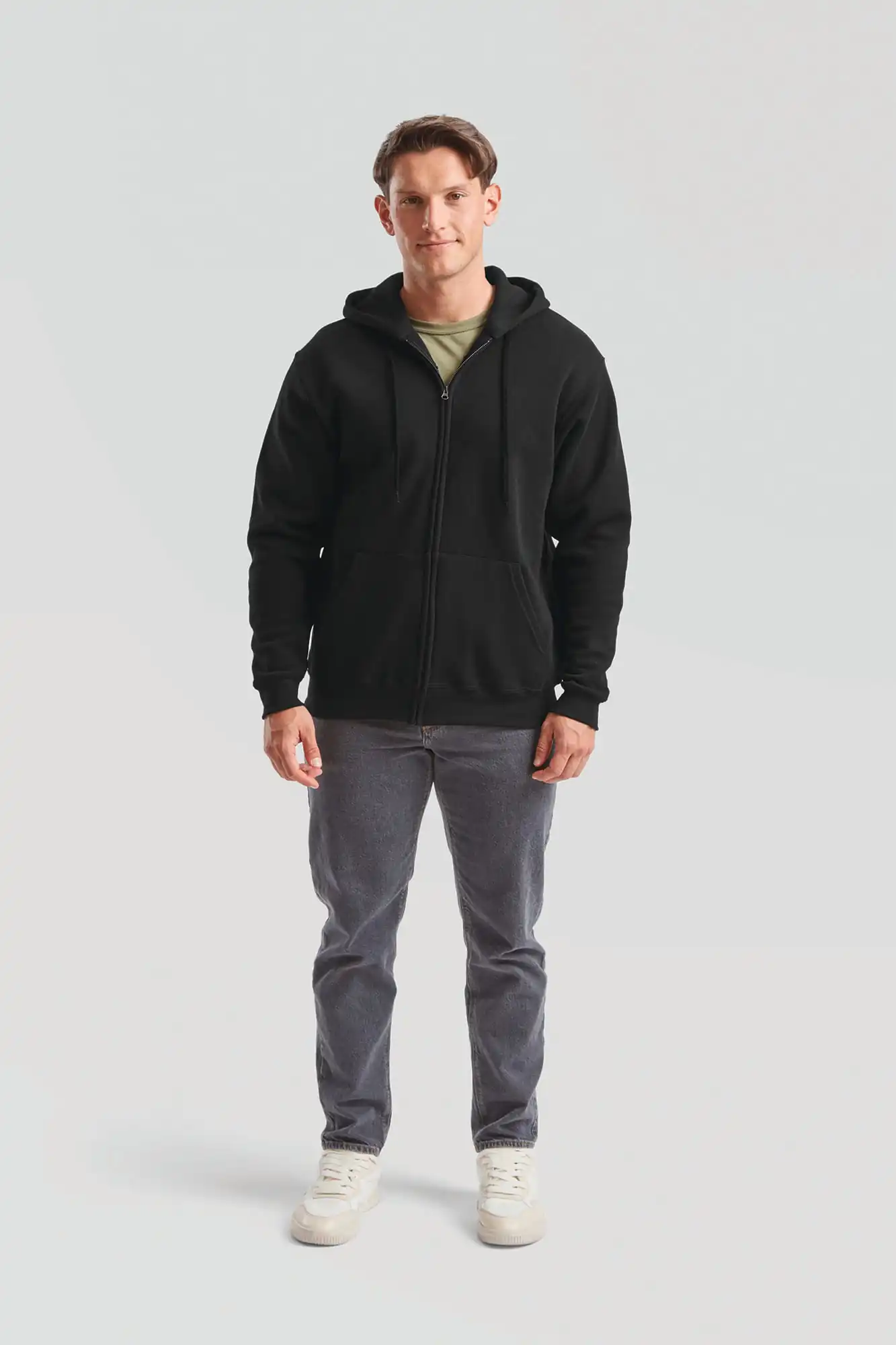 Classic Sweatvest met capuchon