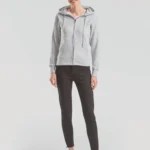 Lady-fit Premium Hooded Sweat Jacket (62-118-0)