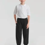 Klassieke joggingbroek met elastisch enkelboord (64-051-0)