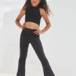 Kinder legging met uitlopende pijpen