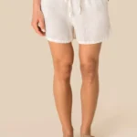 Linnen damesshort