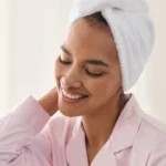Handdoek voor het haar