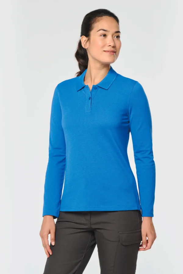 Damespolo lange mouwen