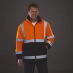 Zware fleece veiligheidsjas