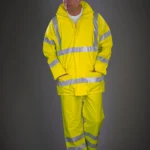 Ademende regenbroek Hi-Vis Soft Flex