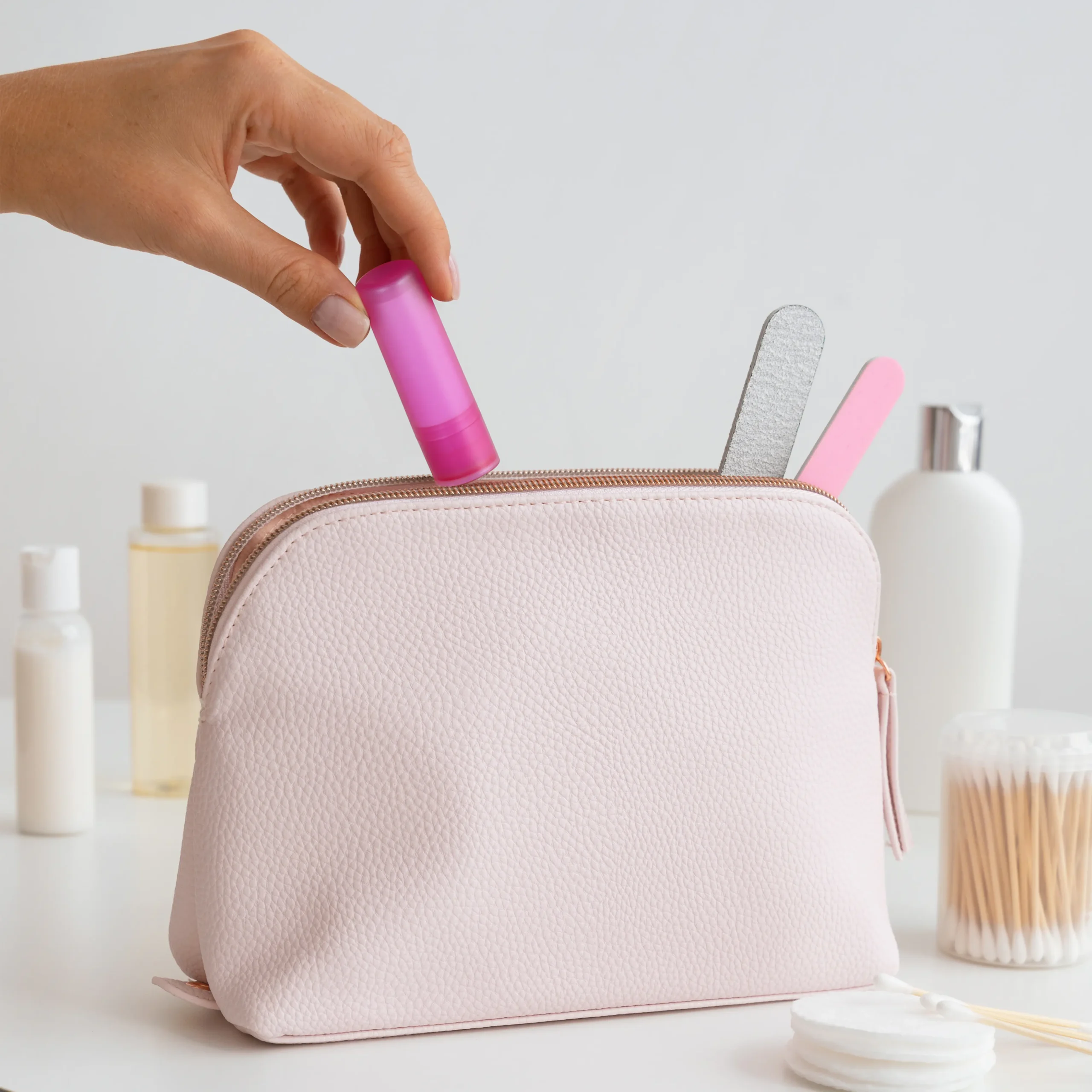 Klassieke lippenbalsemstick gerecycled materiaal - Afbeelding 2