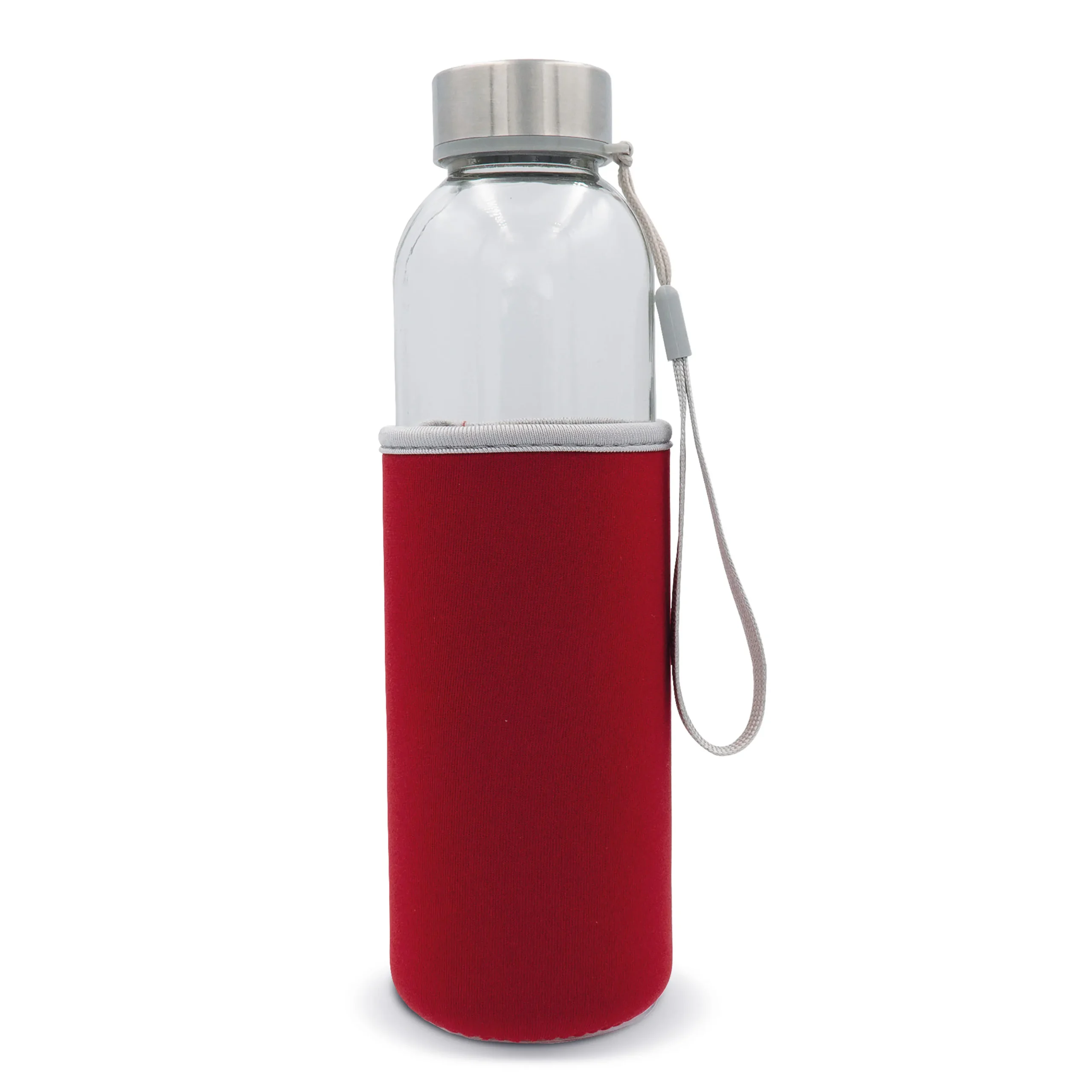 Waterfles glas met sleeve 500ml - Afbeelding 4