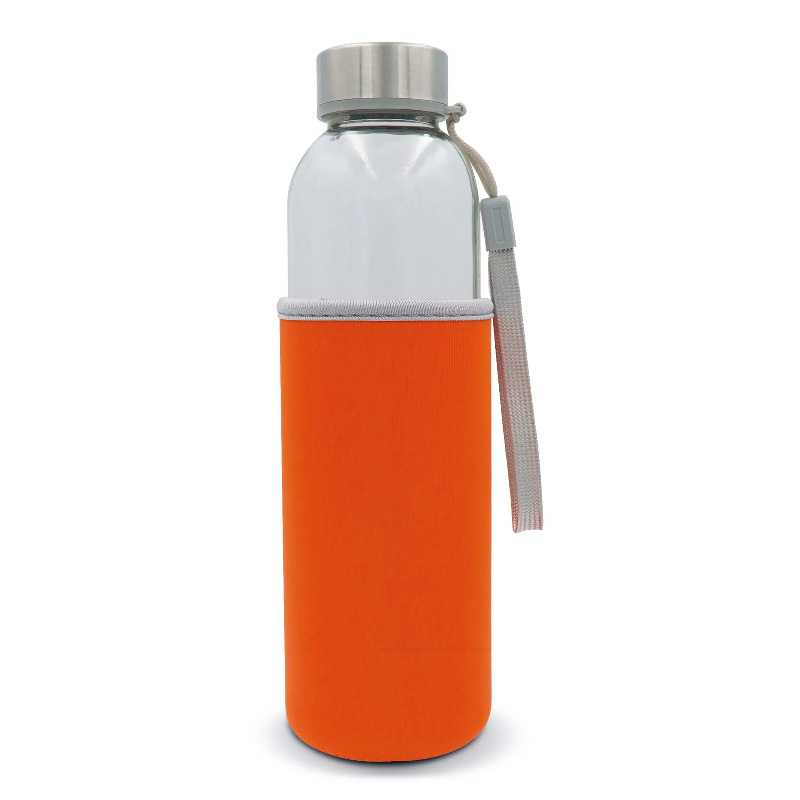Waterfles glas met sleeve 500ml - Afbeelding 3