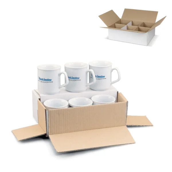 Verpakking voor 6 mokken