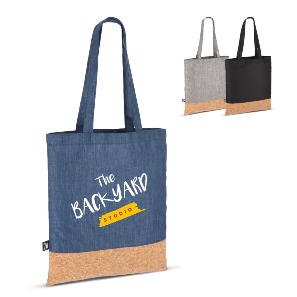 Draagtas R-PET & kurk 35 x 40cm