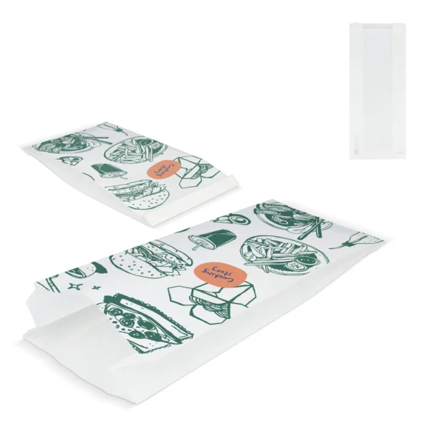 Papieren zak 50g/m² 14 x 6 x 27cm