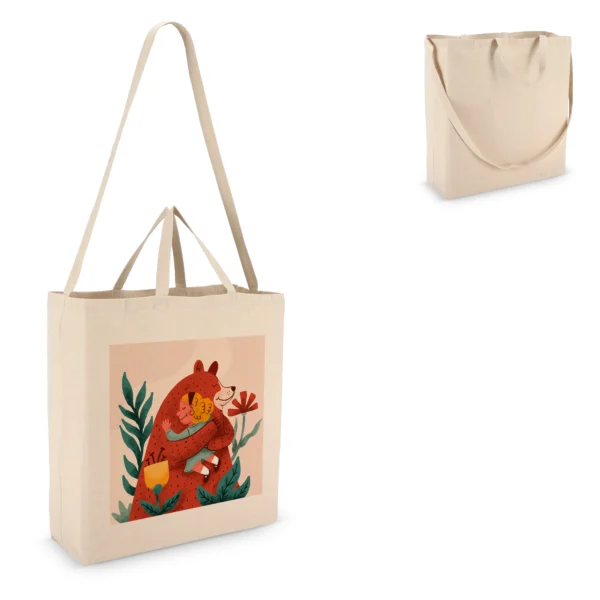 Katoen Tote OEKO-TEX® 40 x 13 x 44cm 220g/m²