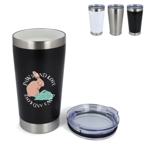 T-ceramic thermosbeker met deksel Cango 500ml