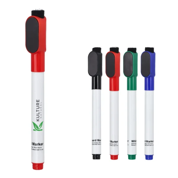 Whiteboardmarker met magneet en wisser