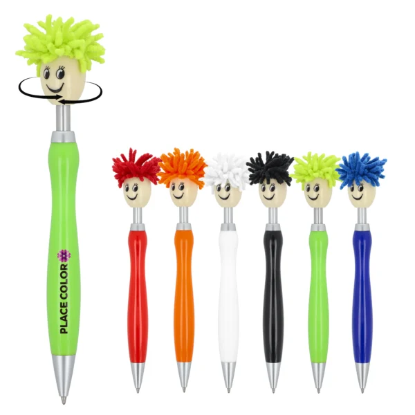 Hairy spinner balpen