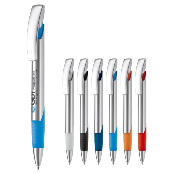 Balpen Zorro zilver hardcolour