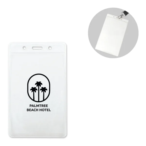 Badgehouder verticaal