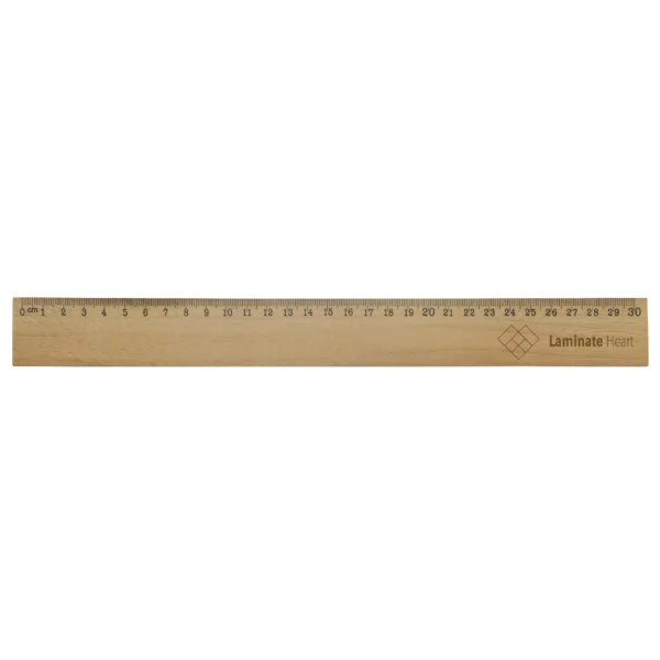 Houten liniaal 30cm