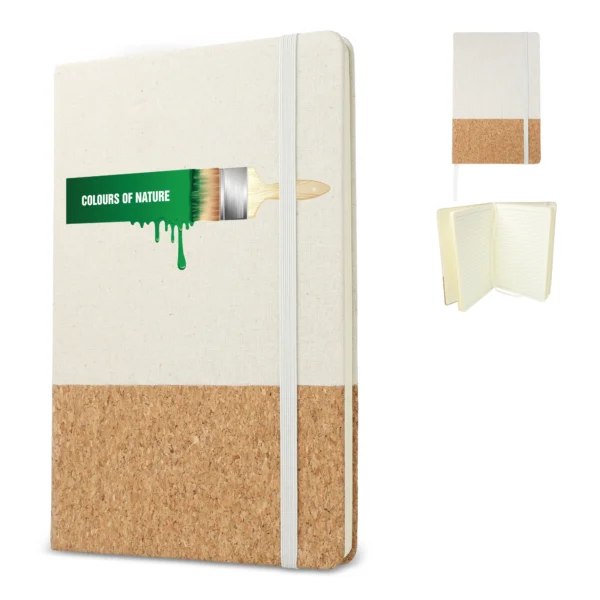 Notitieboek katoen kurk A5