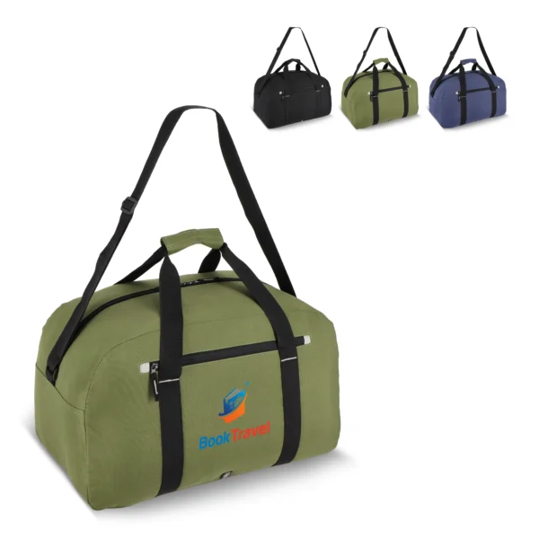 600D gerecycled PET Nevada sport- en reistas 53 x 27 x 30 cm 35 L