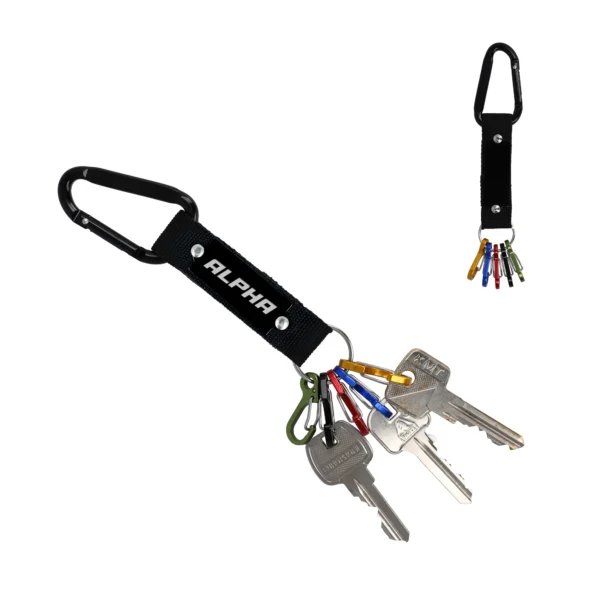 Karabijnhaak sleutelhanger