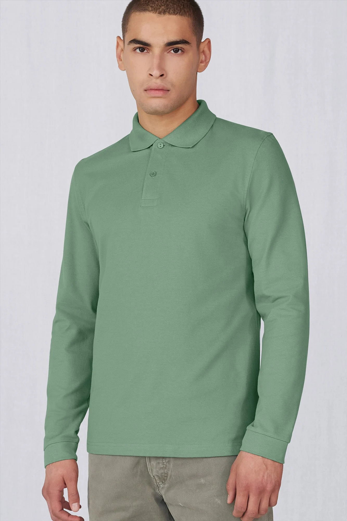 B&C My Polo 210 LSL - Afbeelding 3