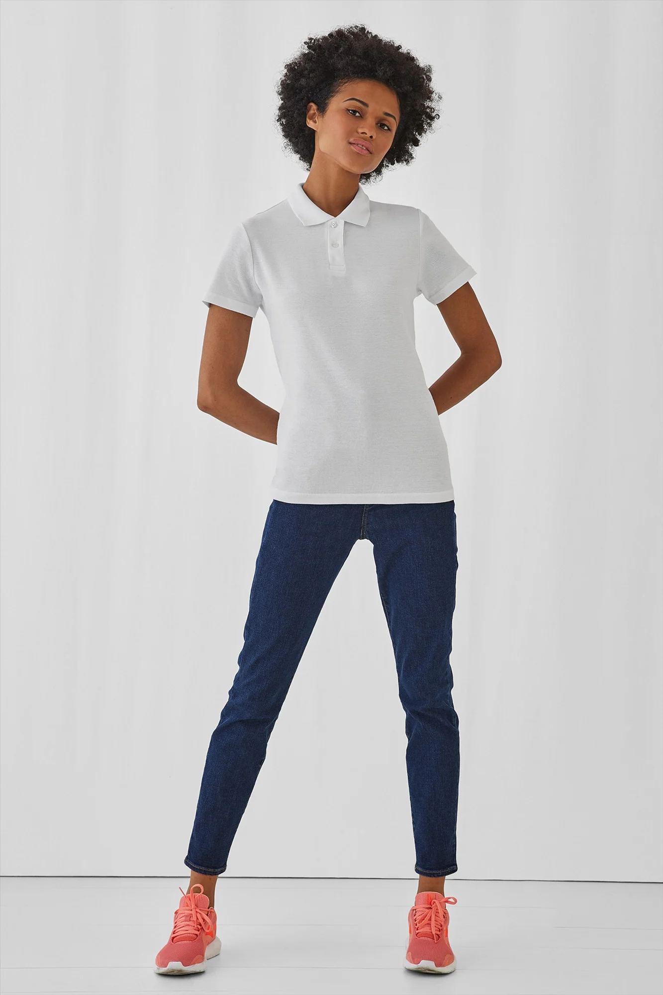 B&C ID.001 Polo Women - Afbeelding 3