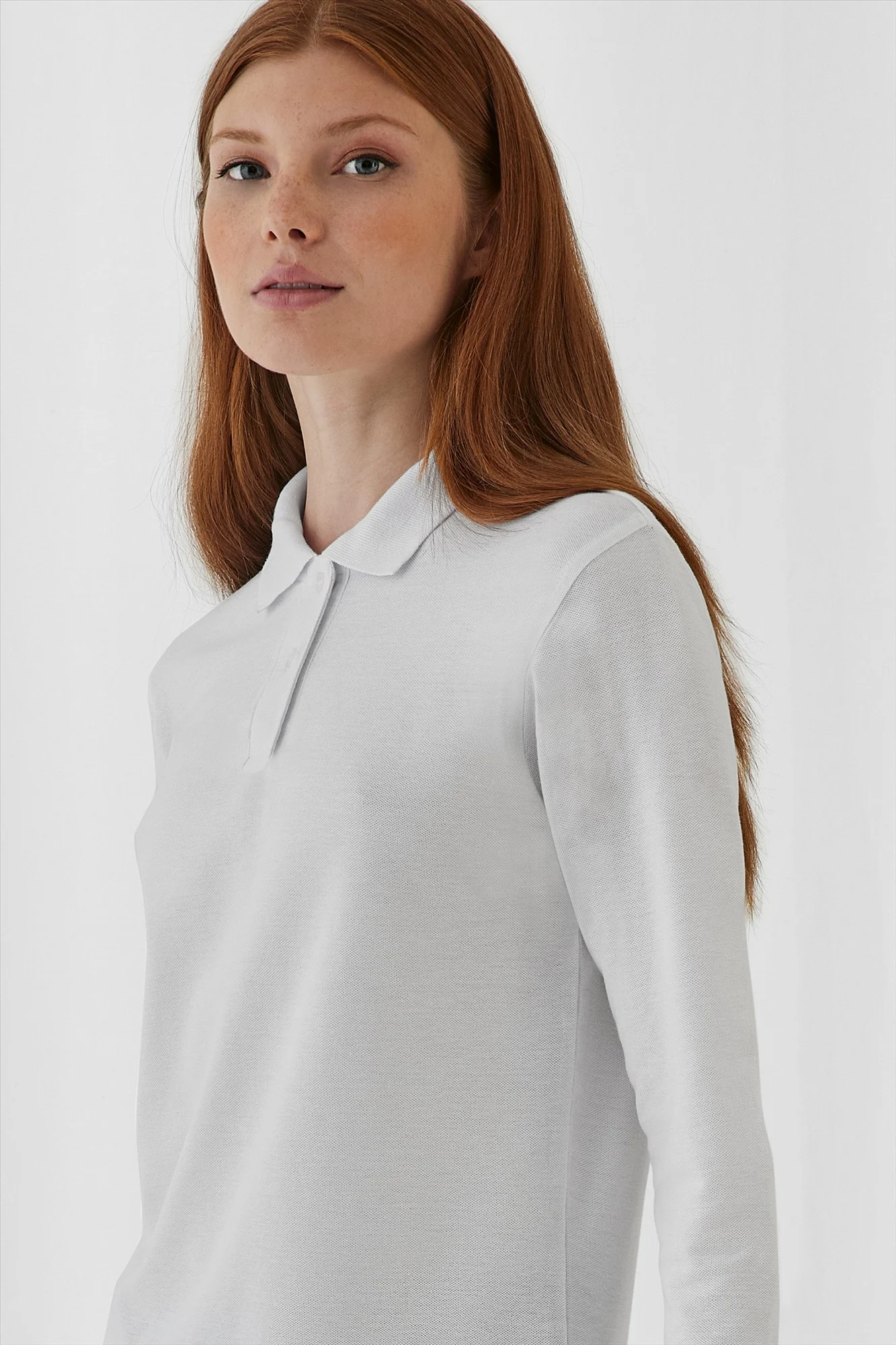 B&C ID.001 LSL Polo Women