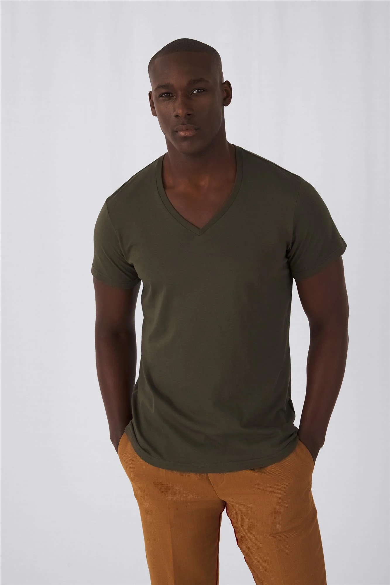 B&C Inspire V-neck T Men_°