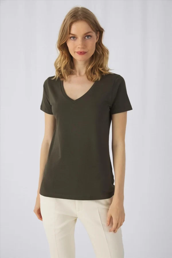 B&C Inspire V-neck T Women_°