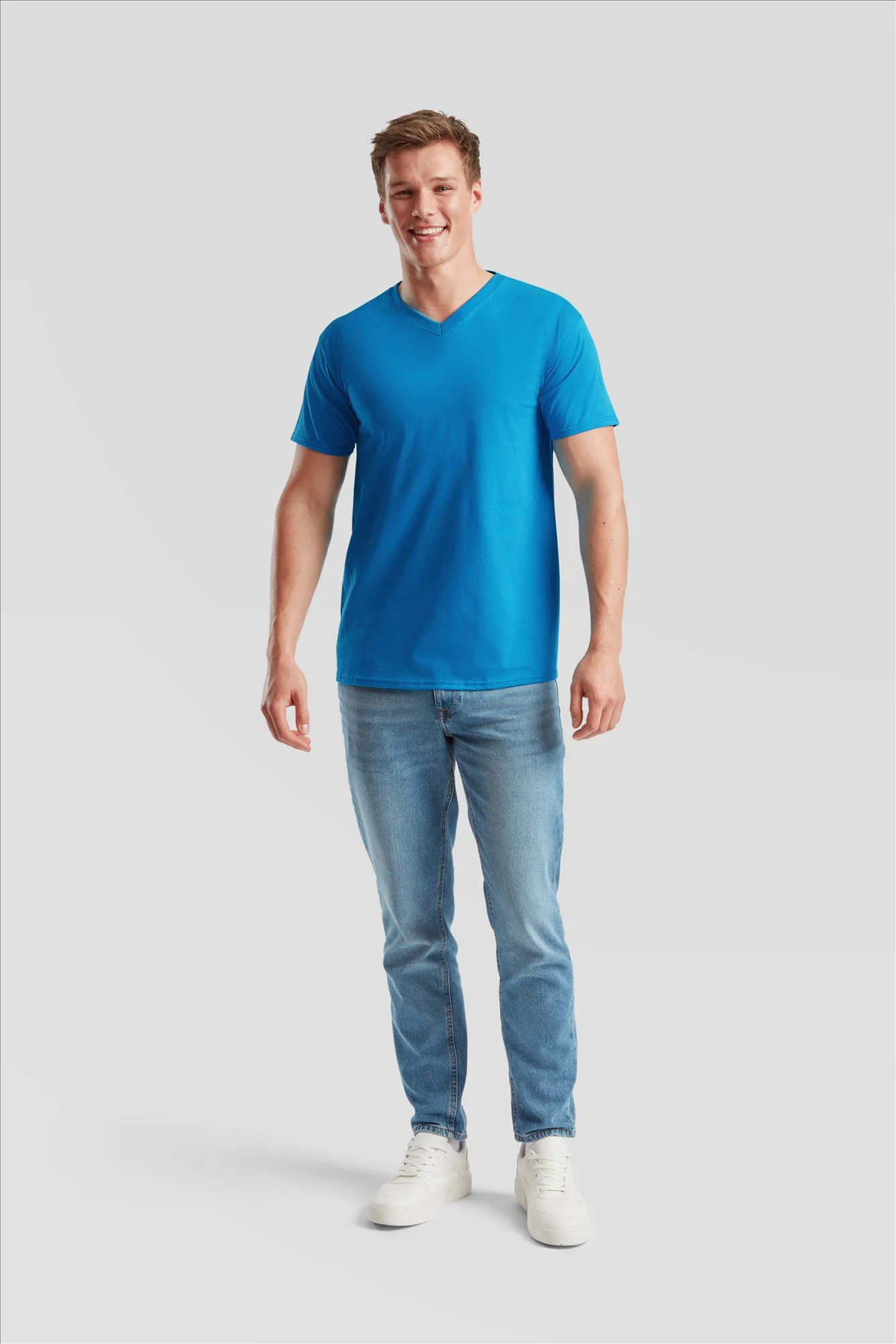 Fruit of the Loom Valueweight V-Neck T - Afbeelding 2
