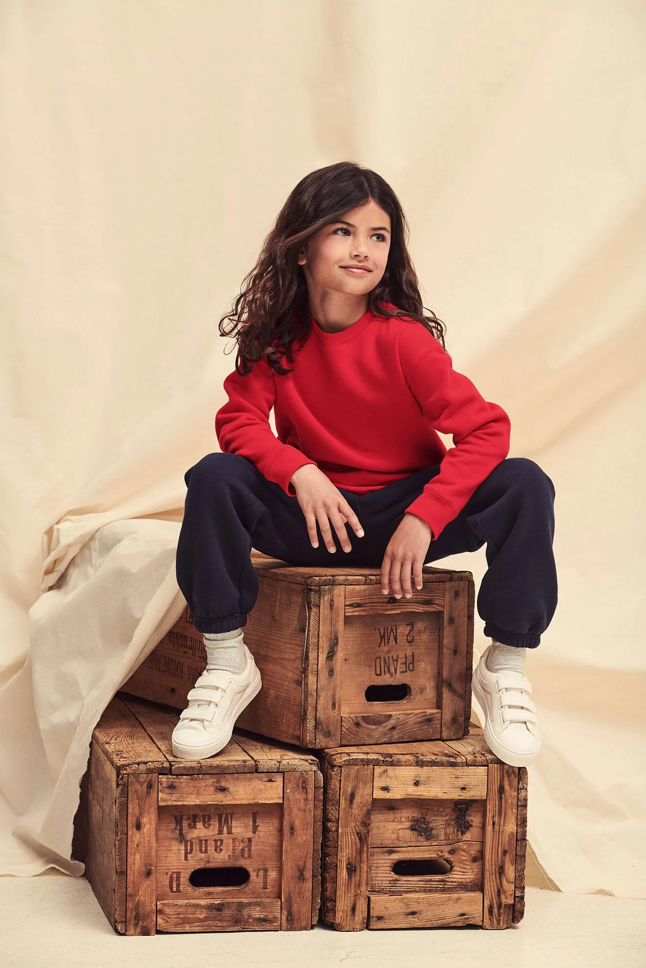 Fruit of the Loom Kids Premium Set-In Sweat - Afbeelding 2