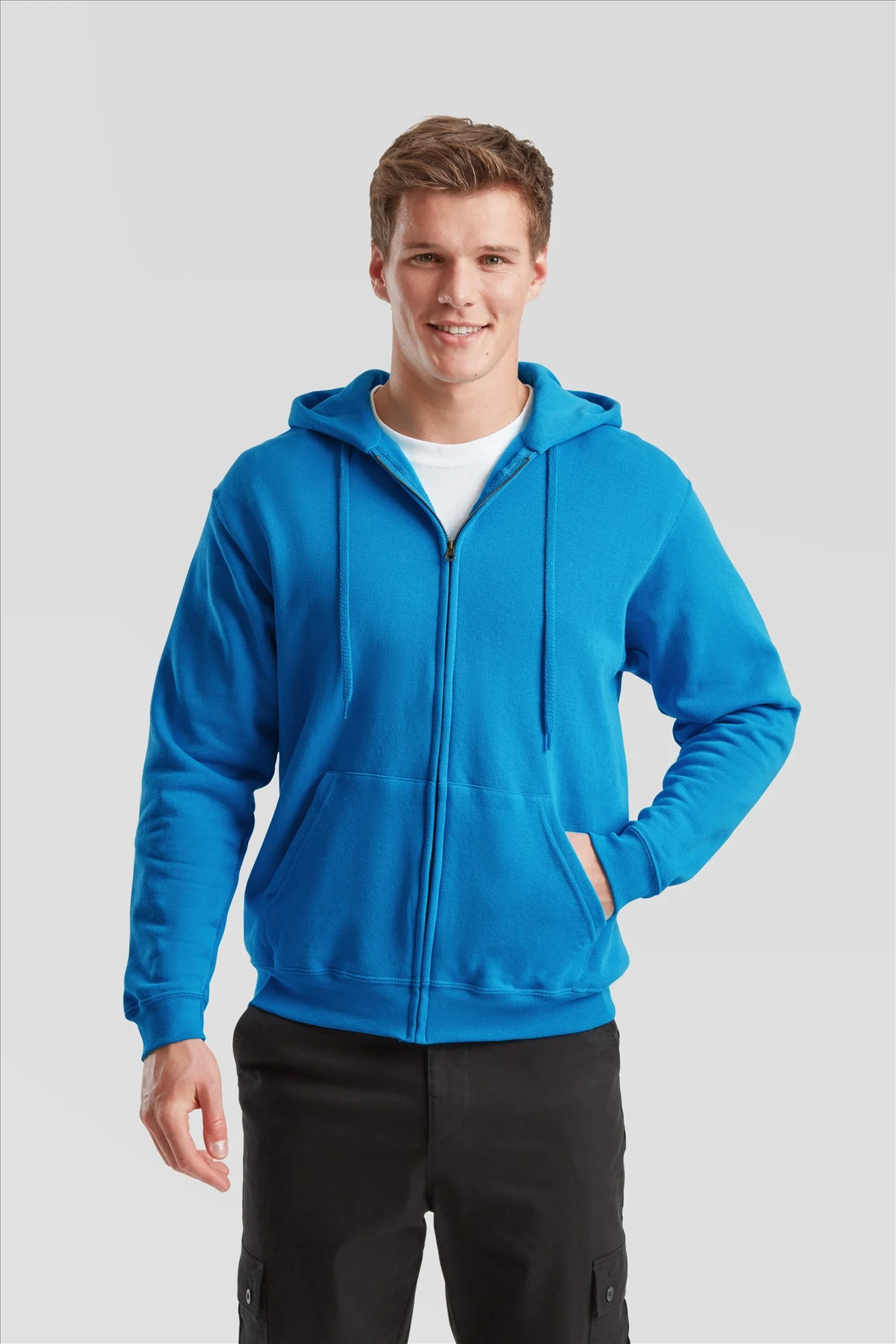 Fruit of the Loom Classic Hooded Sweat Jacket - Afbeelding 2